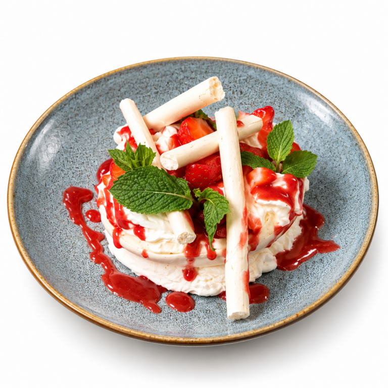 PAVLOVA AUX FRUITS ROUGES
